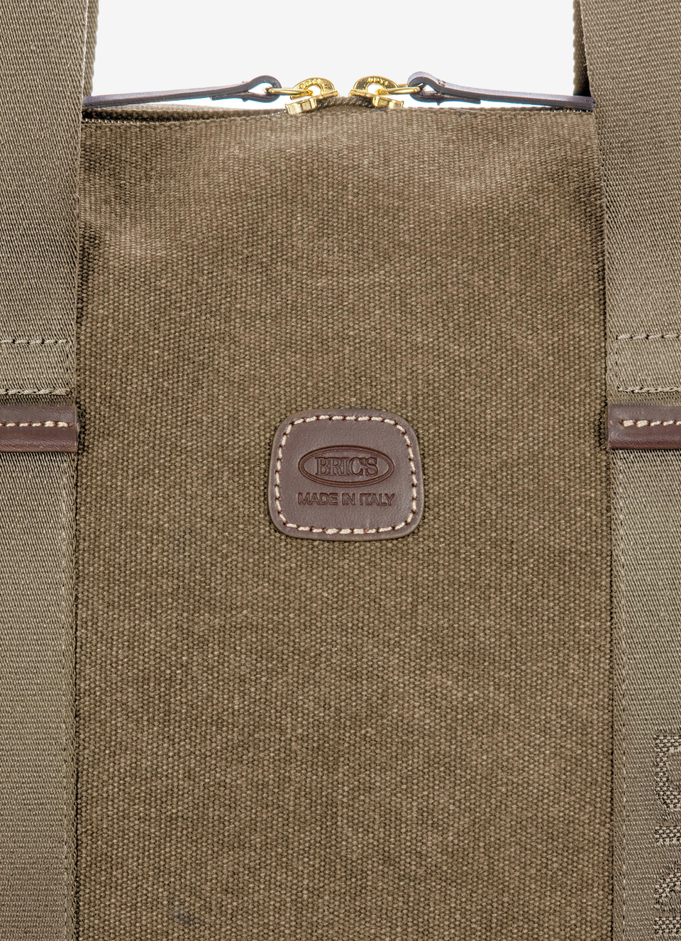 Coated canvas cotton medium holdall - Bric's