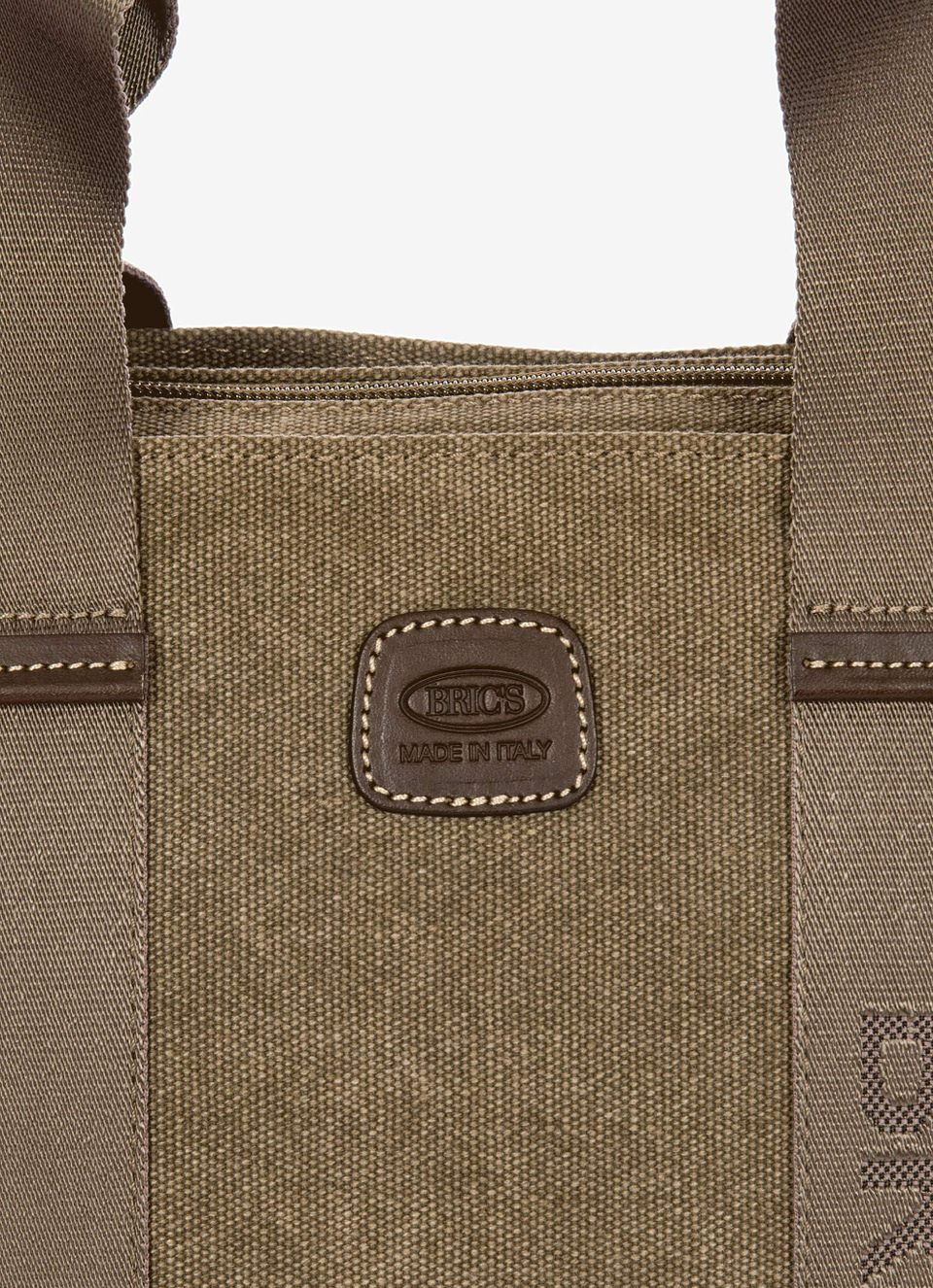 Coated canvas cotton shopping bag Ludovica - Bric's