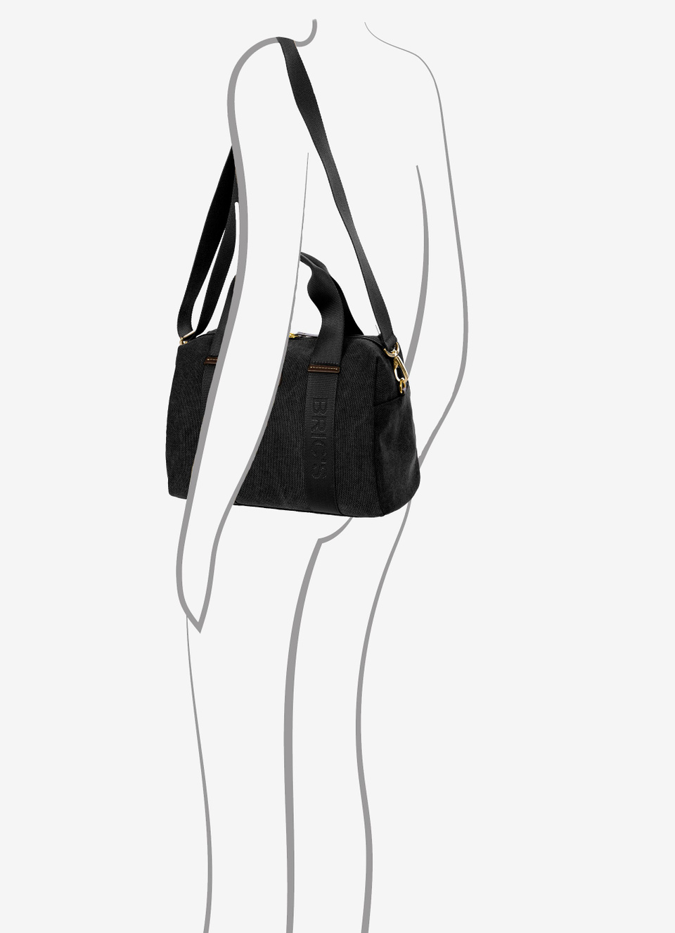 Coated canvas cotton bowling bag Camilla - Bric's