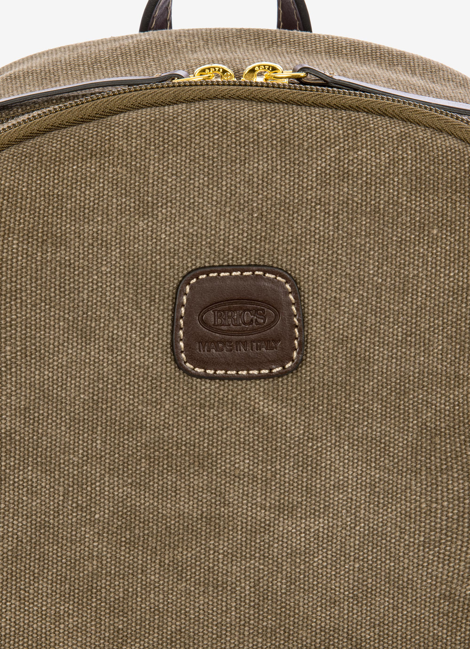 Coated canvas cotton small backpack Serena - Bric's