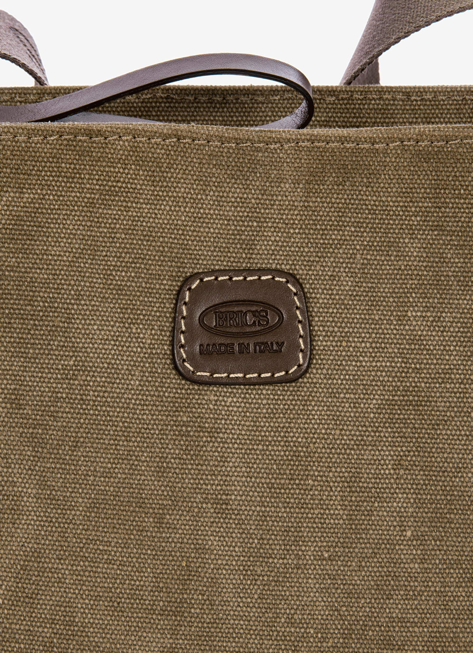Coated canvas cotton Bucket Bag - Bric's