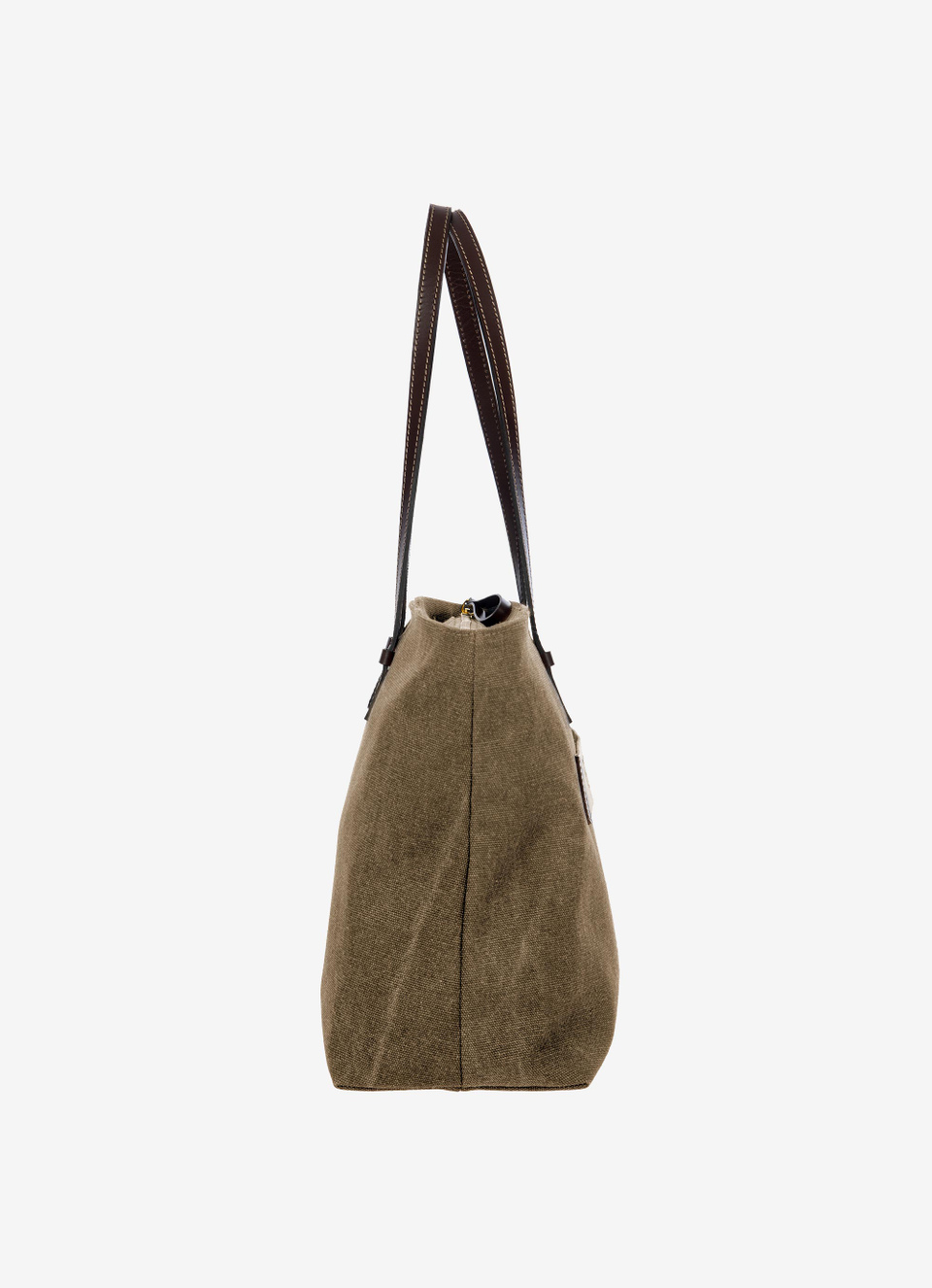 Coated canvas cotton shopping bag L - Bric's