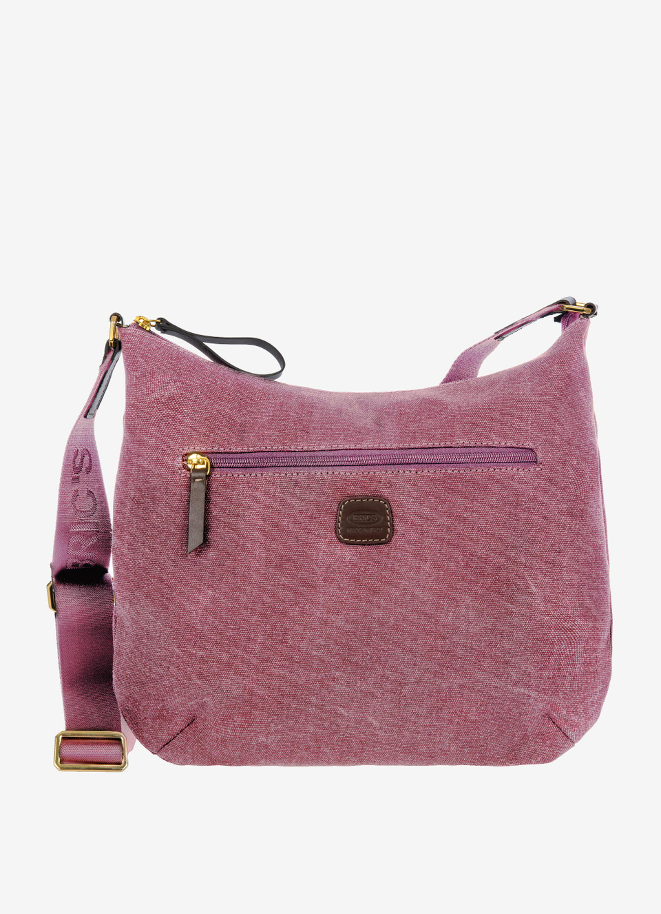 Coated canvas cotton flat shoulderbag - Bric's