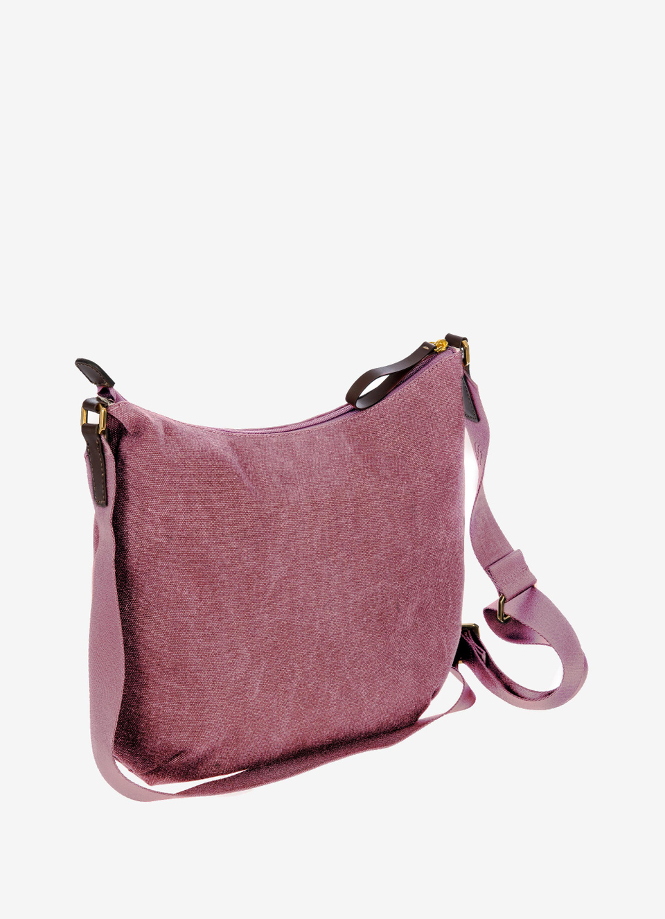Coated canvas cotton flat shoulderbag - Bric's