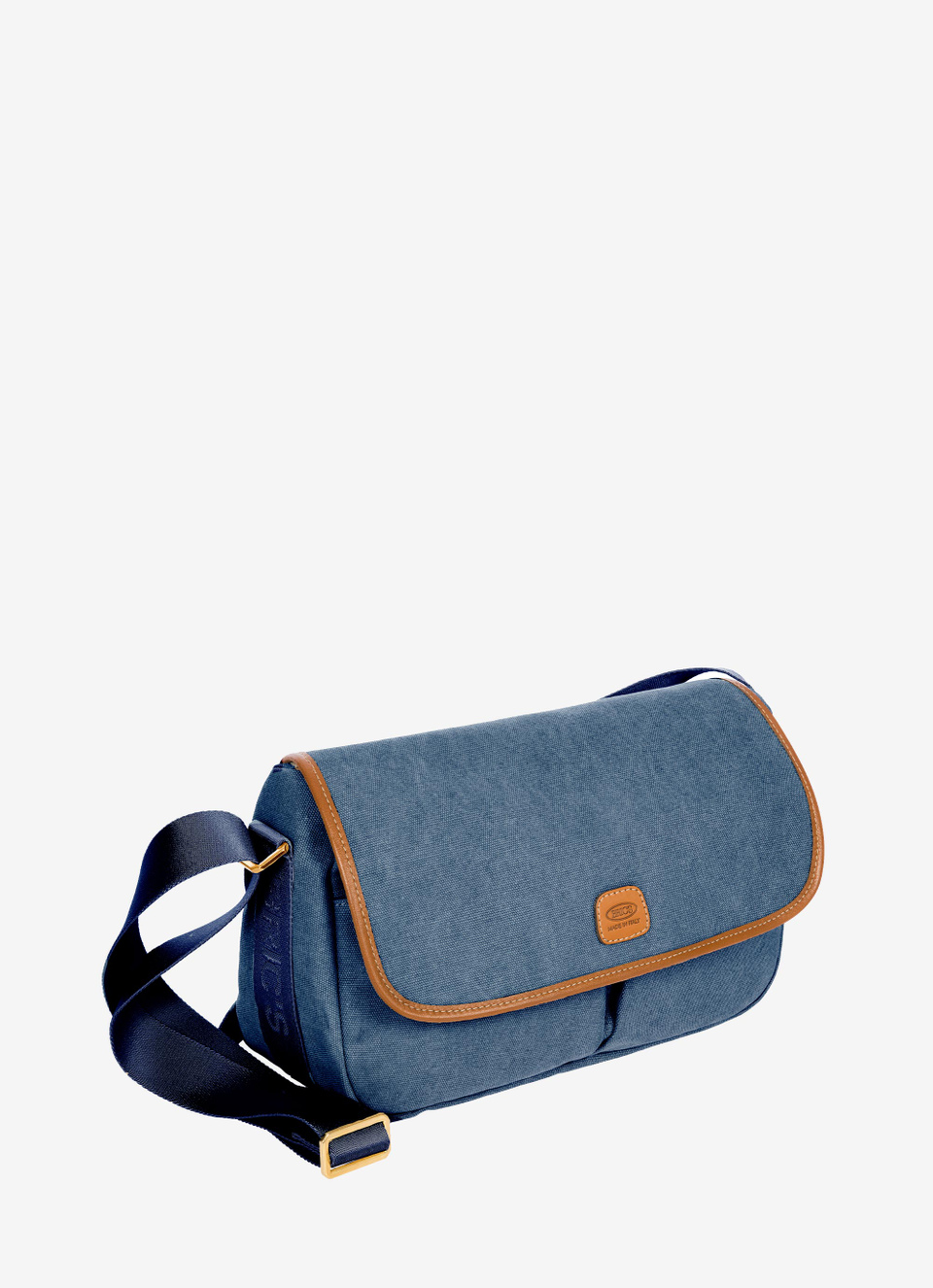 Medium cotton canvas messenger bag Bric s