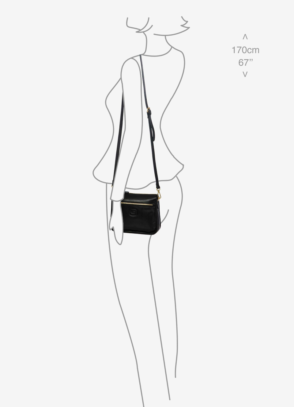 Platt shoulderbag Volterra - Bric's