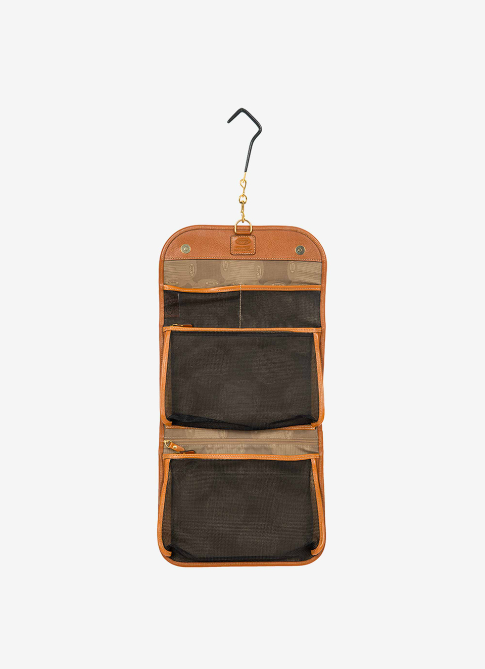 Trousse de toilette tri-fold Bric's en cuir - Bric's