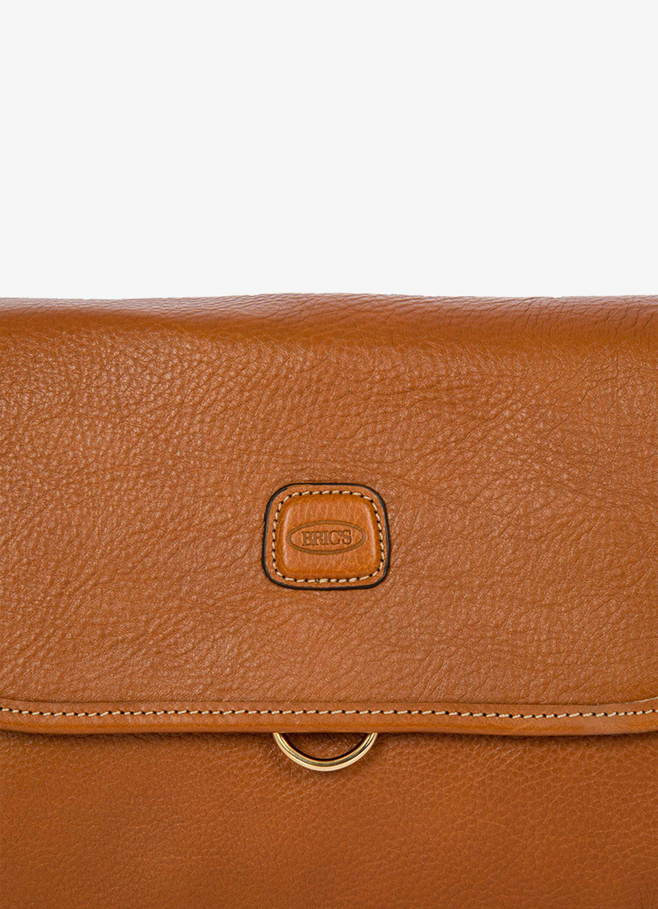 Trousse de toilette tri-fold Bric's en cuir - Bric's