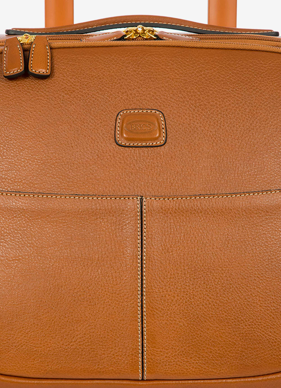 Trolley Bric's professionnel confectionné en cuir - Bric's