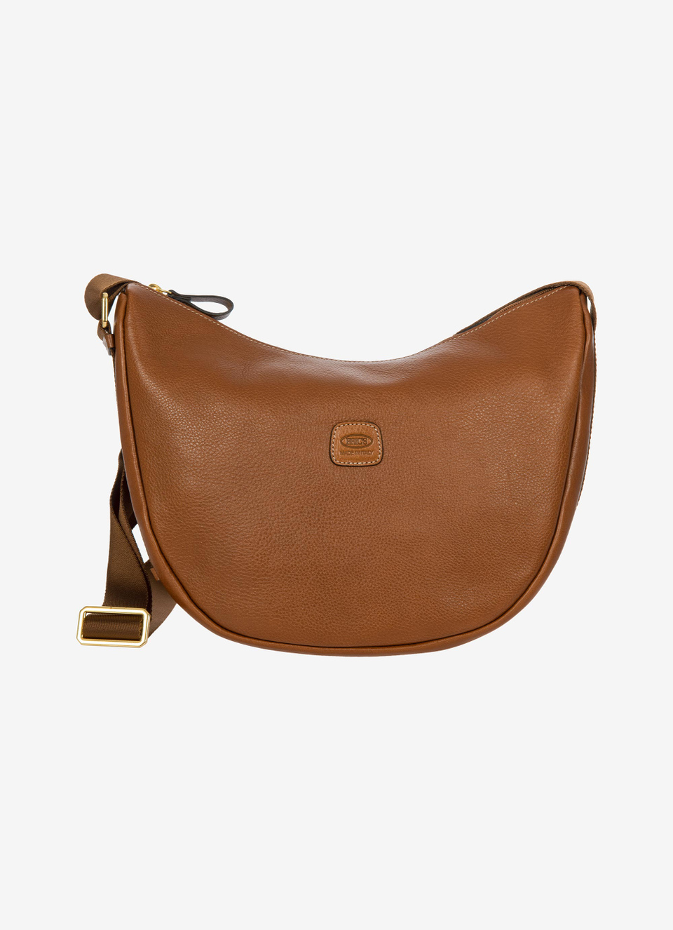 Small crescent-shaped Life Pelle Luna bag - Bric's