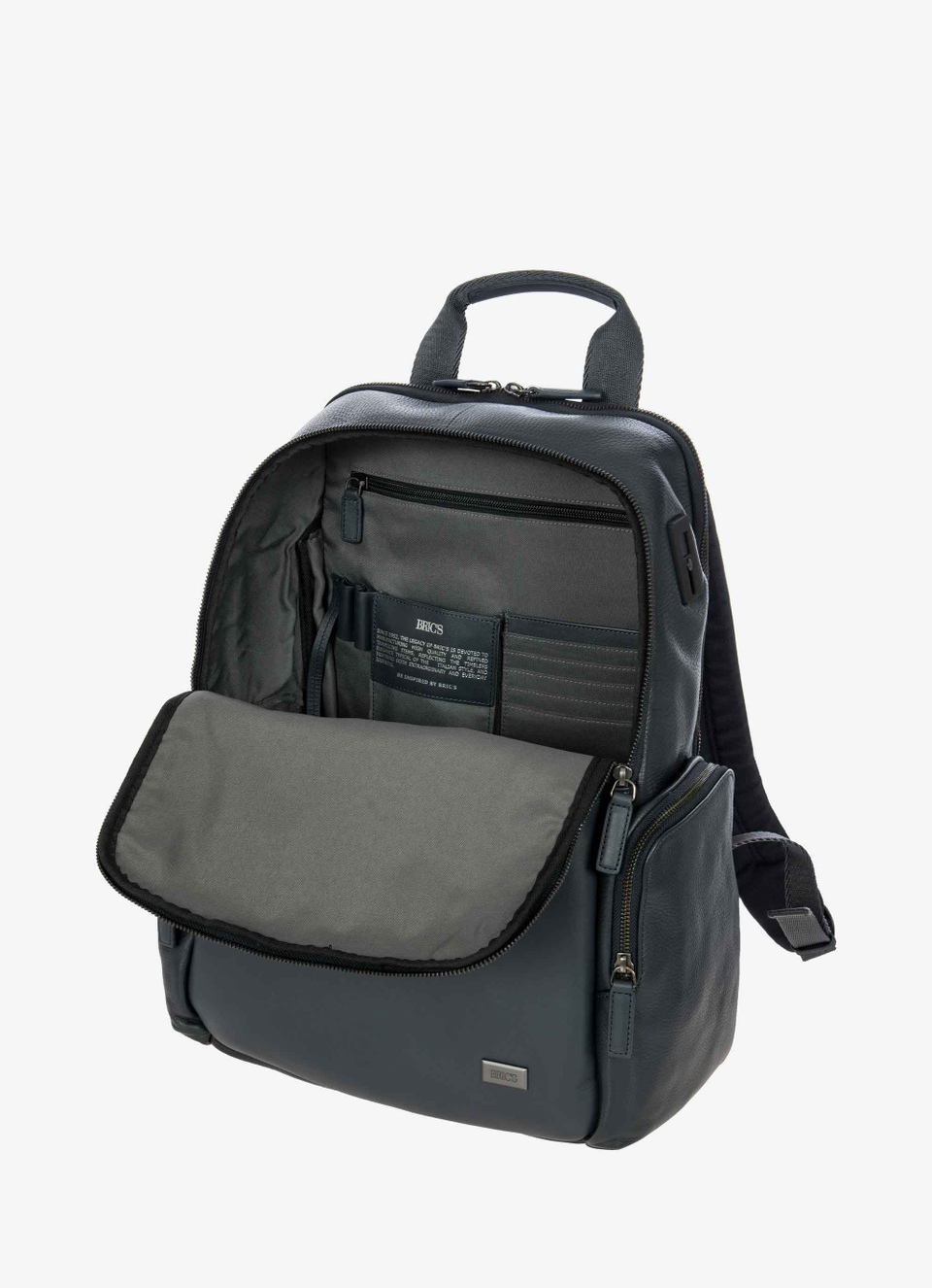 Sac à dos business L extensible pour ordinateur portable avec adaptateur USB - Bric's