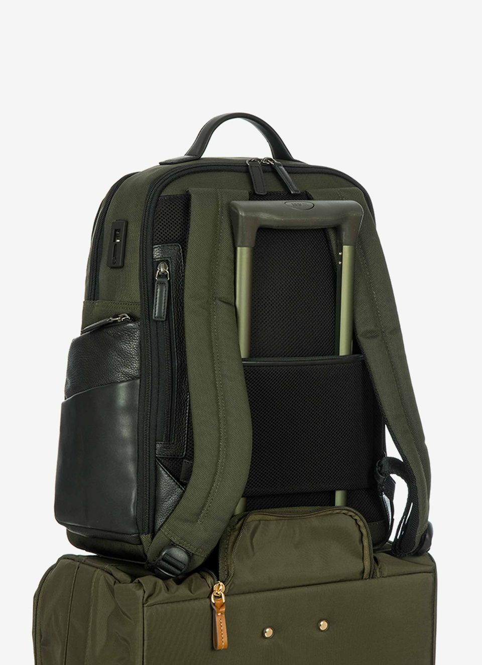 Rucksack XL für das Büro mit Laptop-Fach und USB - Bric's