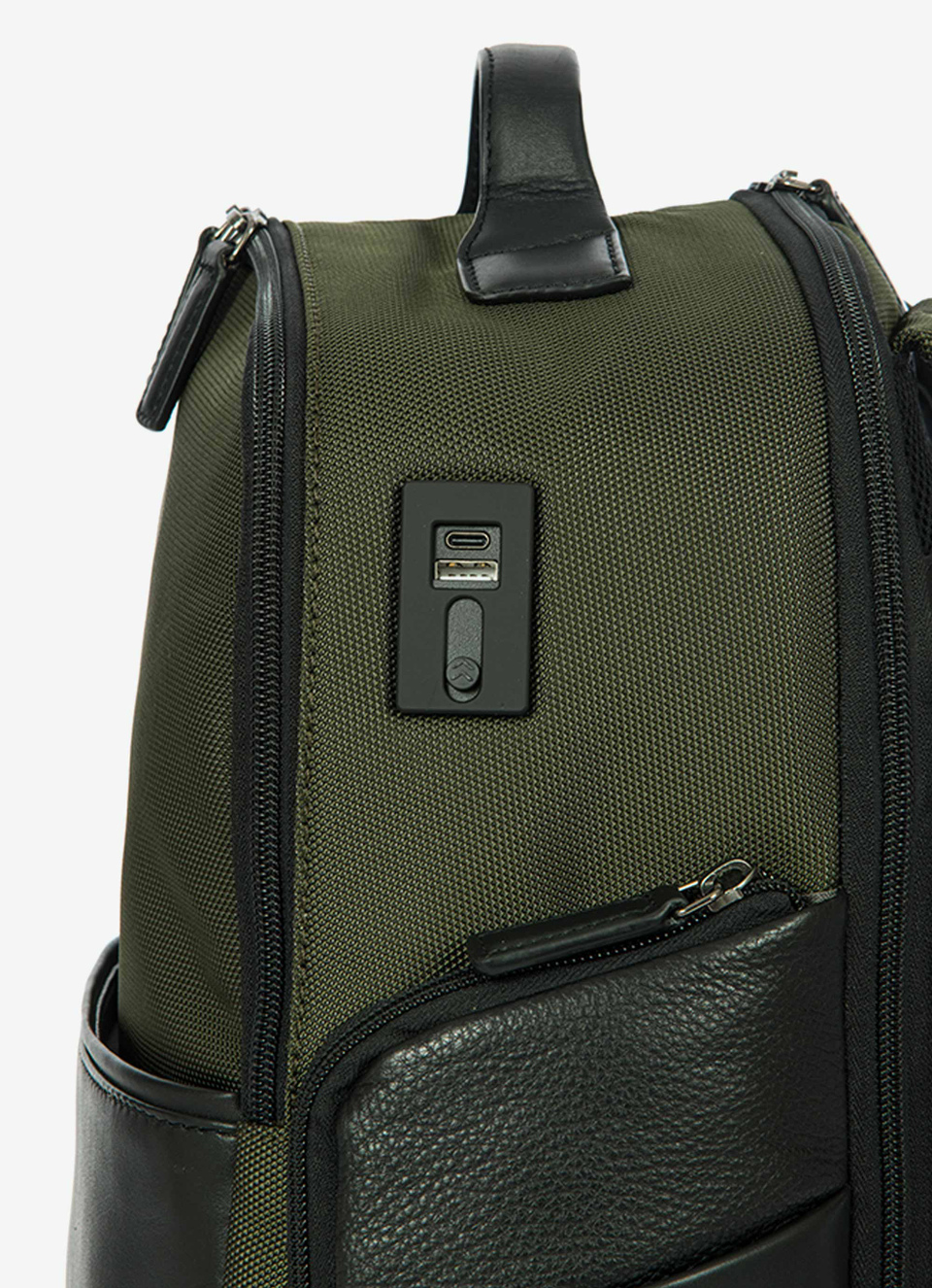Sac à dos business M pour ordinateur portable avec adaptateur USB - Bric's