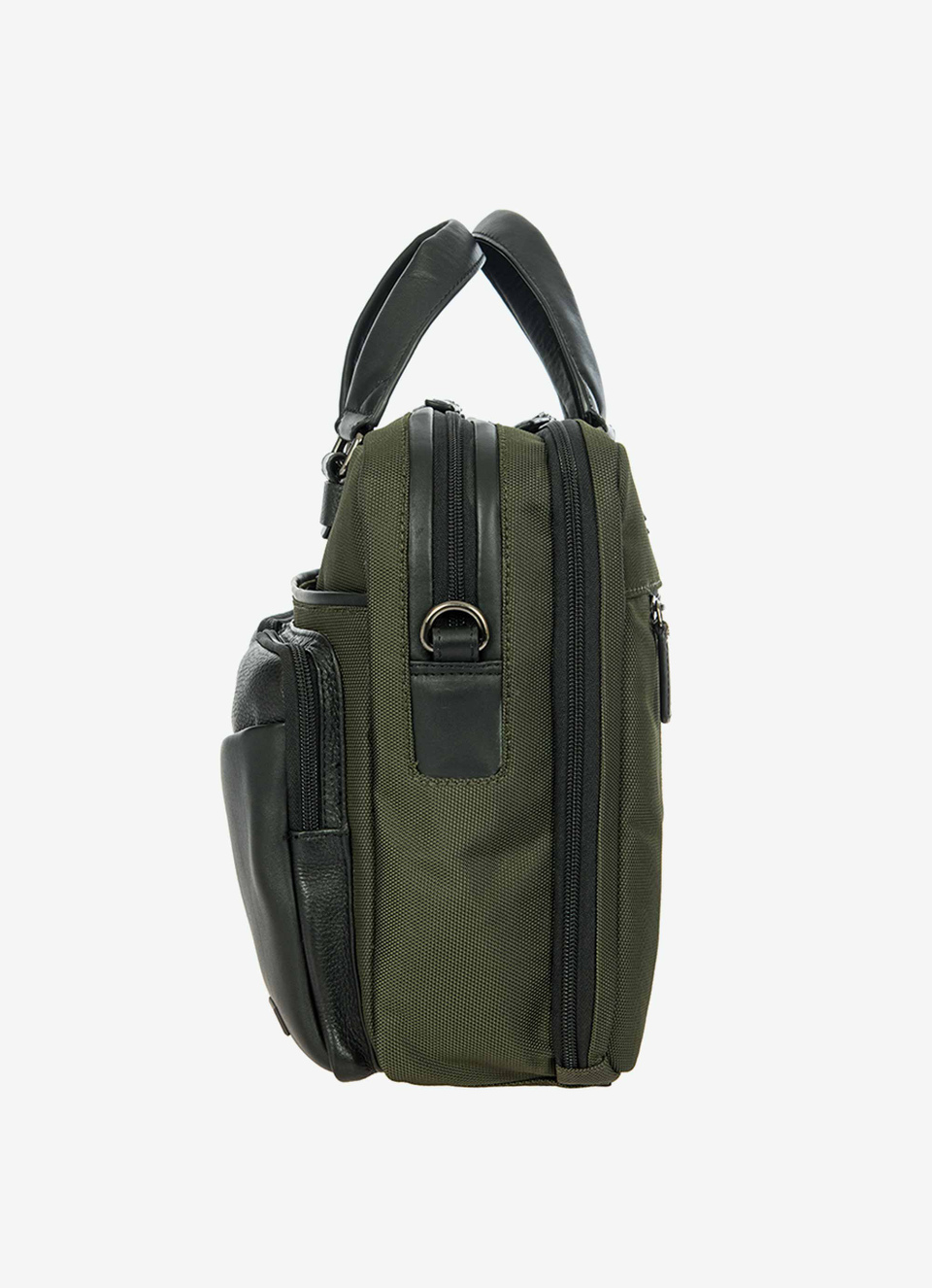 Sacoche ordinateur en cuir et nylon, collection Monza - Bric's
