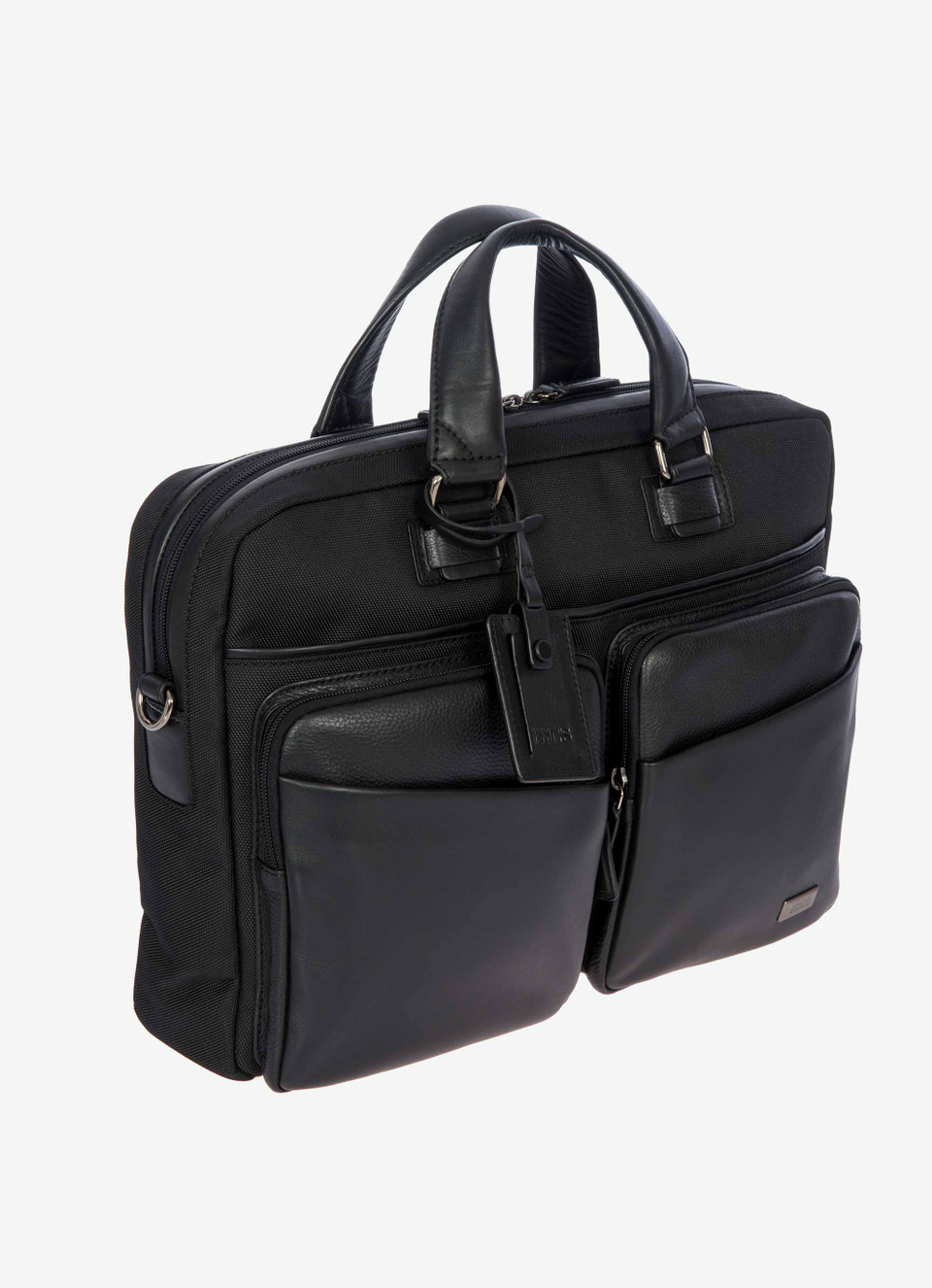 Borsa porta PC in pelle e nylon, collezione Monza - Bric's