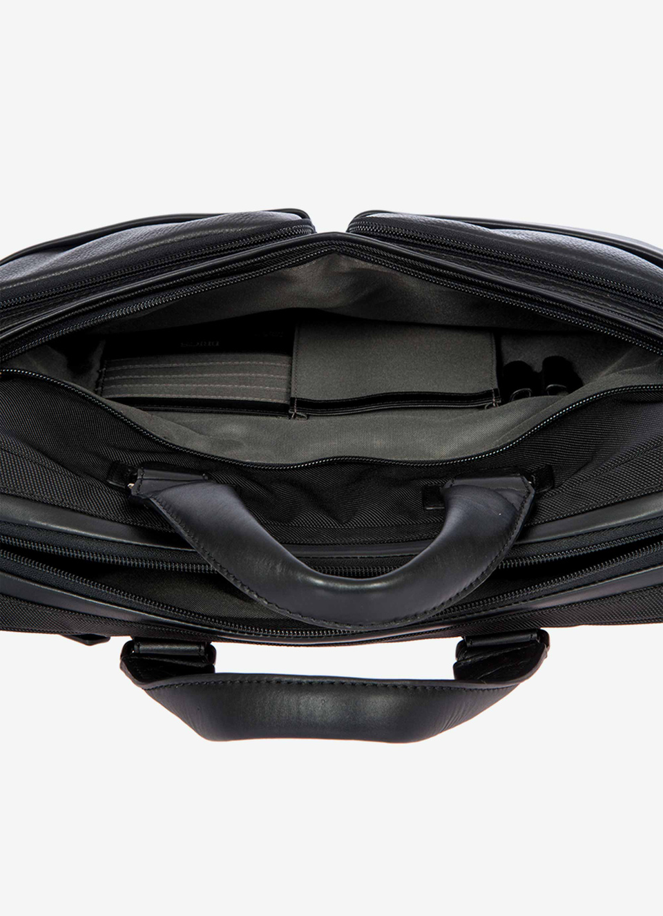 Borsa porta PC in pelle e nylon, collezione Monza - Bric's