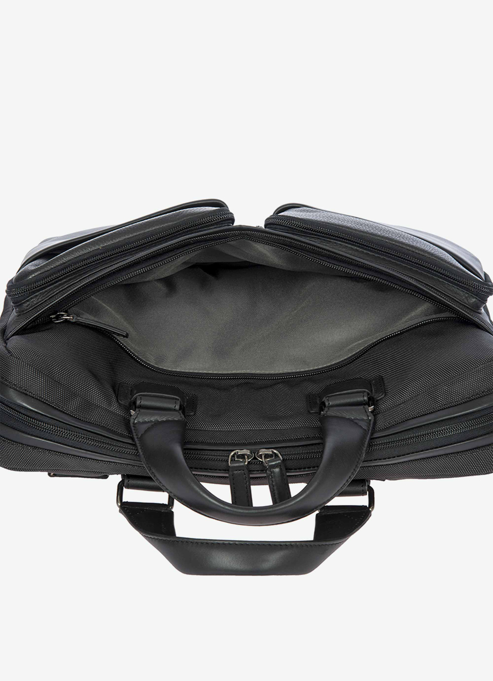 Borsa porta PC in pelle e nylon, collezione Monza - Bric's