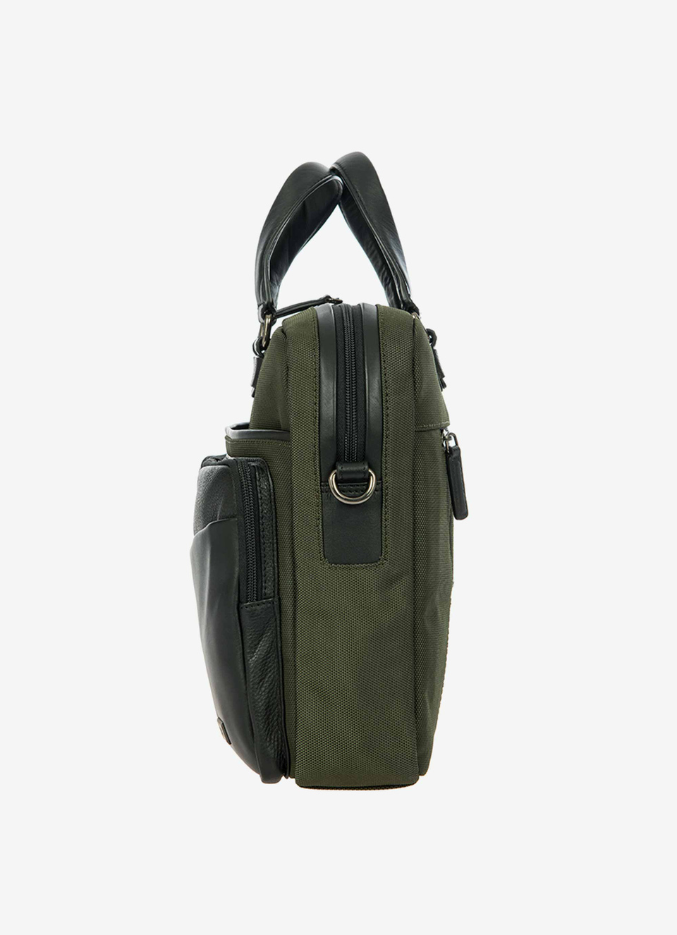 Maletín para portátil de piel y nailon, colección Monza - Bric's