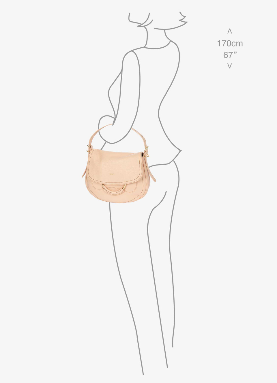 Stella borsa in pelle misura media - Bric's