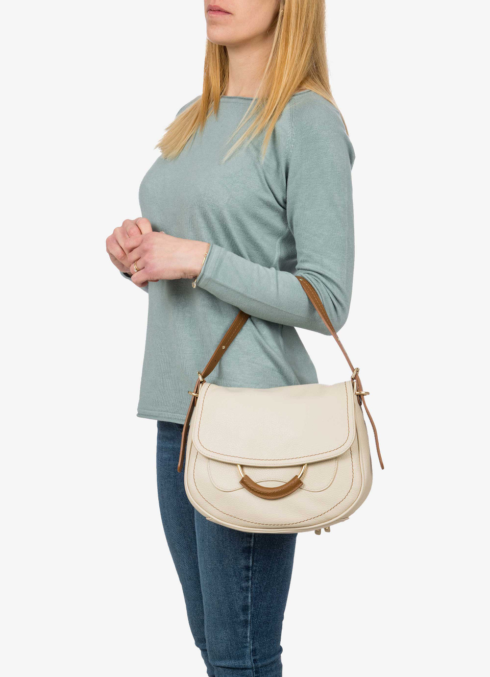Stella borsa in pelle misura media - Bric's