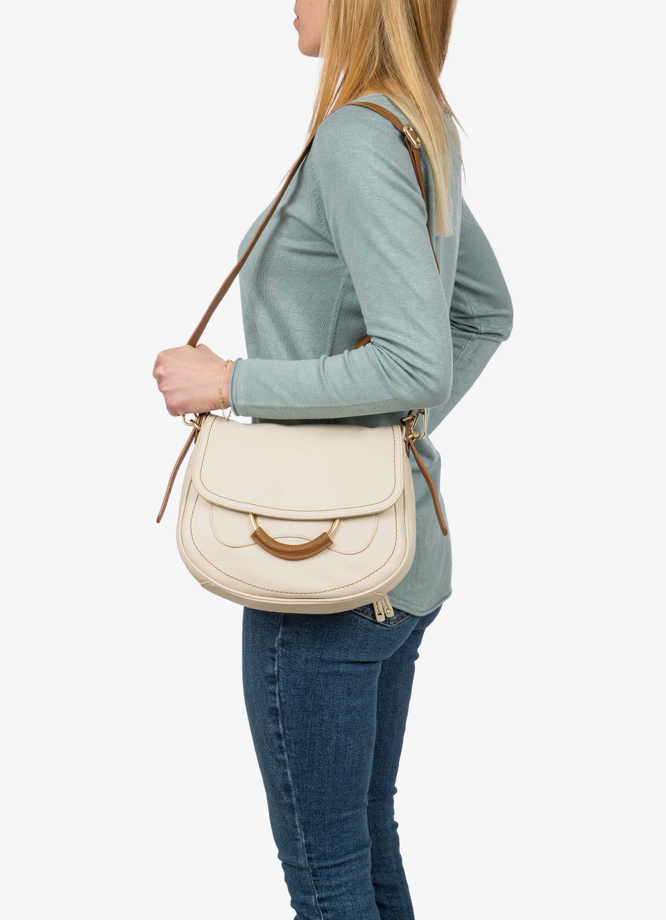 Stella borsa in pelle misura media - Bric's
