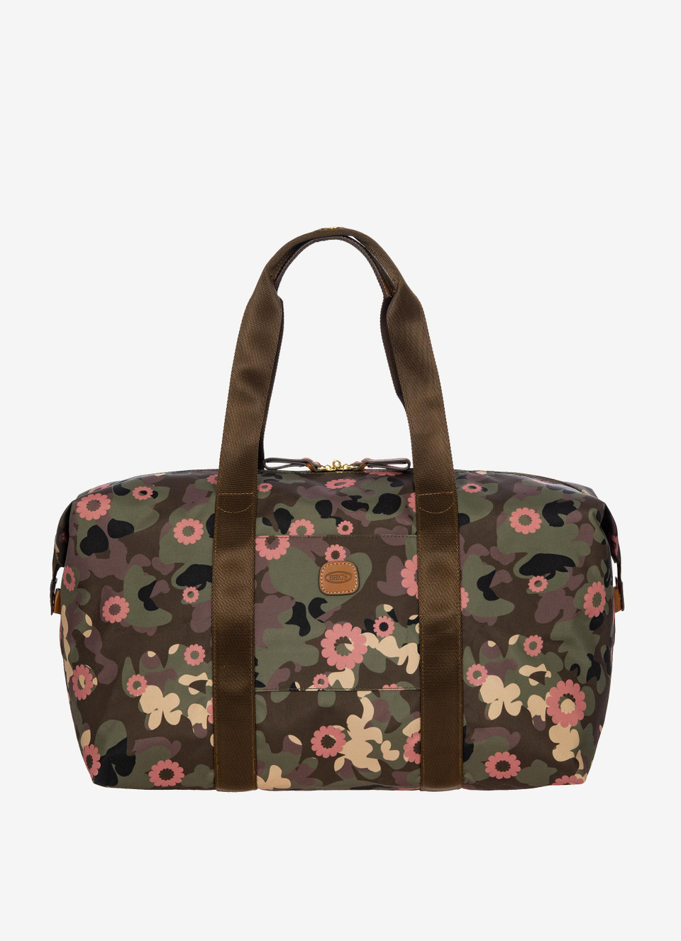 Recycled nylon holdall medio 2in1 foldable - Bric's