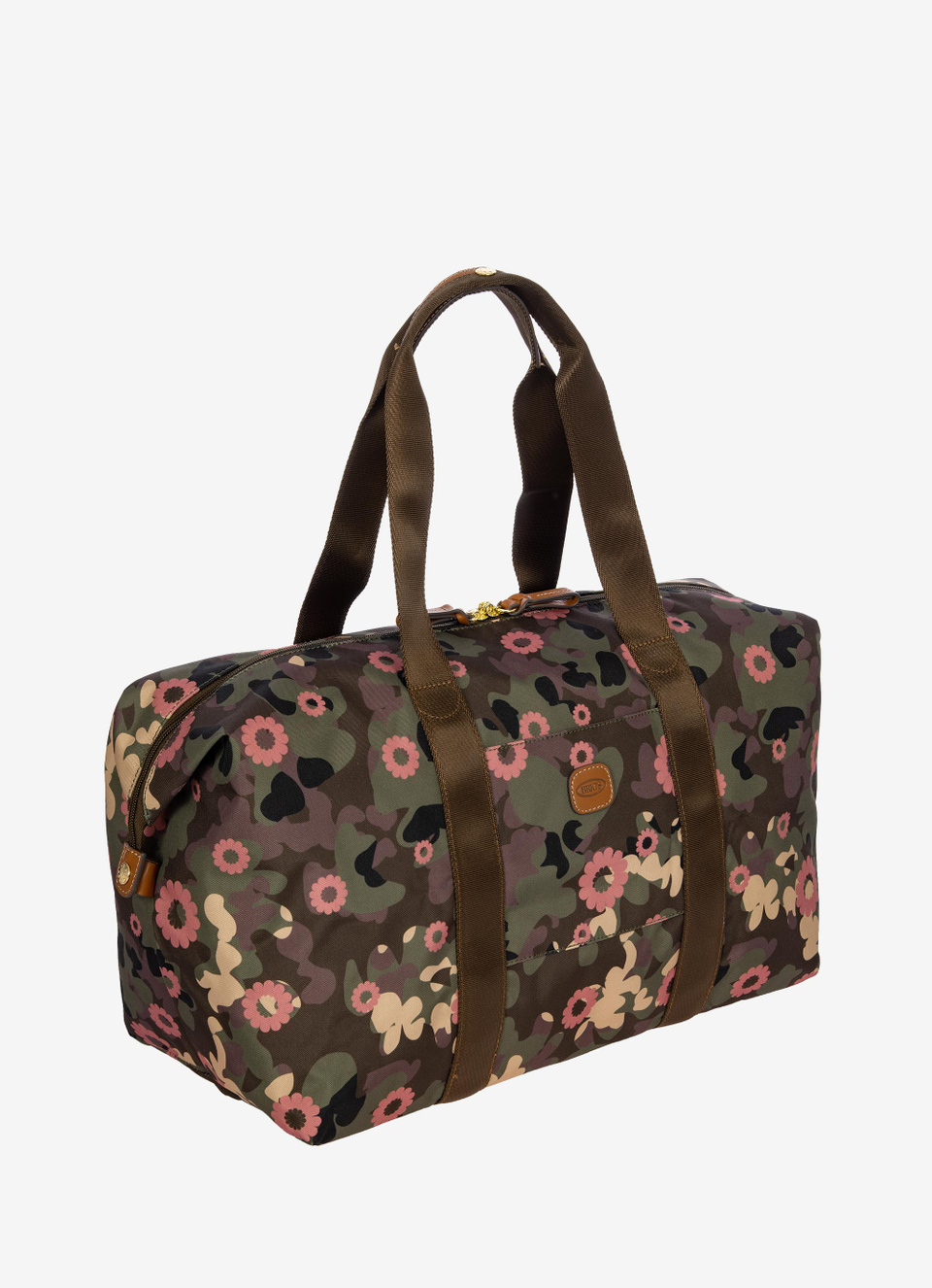 Recycled nylon holdall medio 2in1 foldable - Bric's
