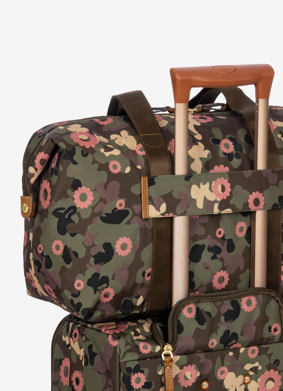 Recycled nylon holdall medio 2in1 foldable - Bric's