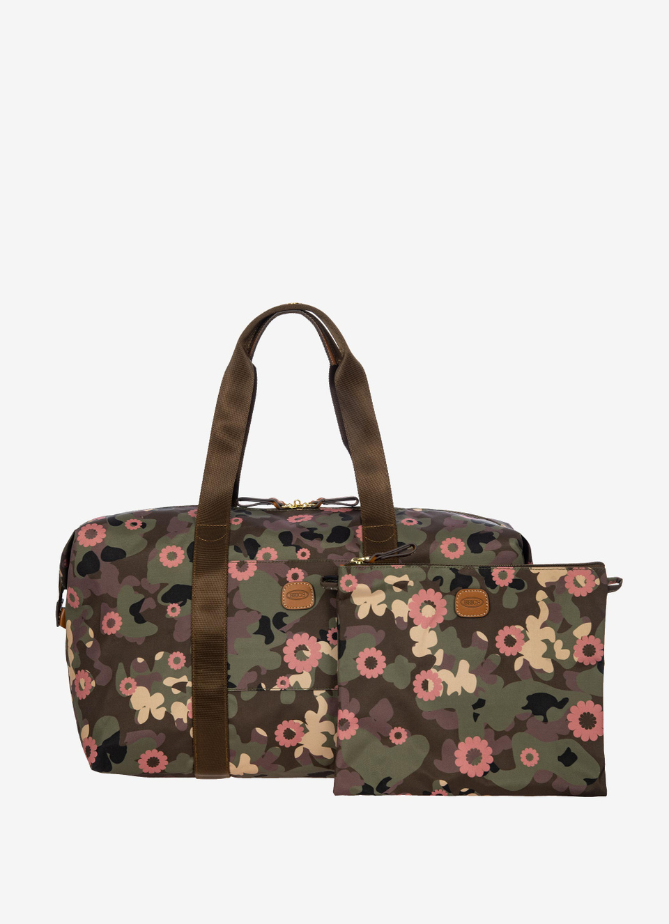 Recycled nylon holdall medio 2in1 foldable - Bric's