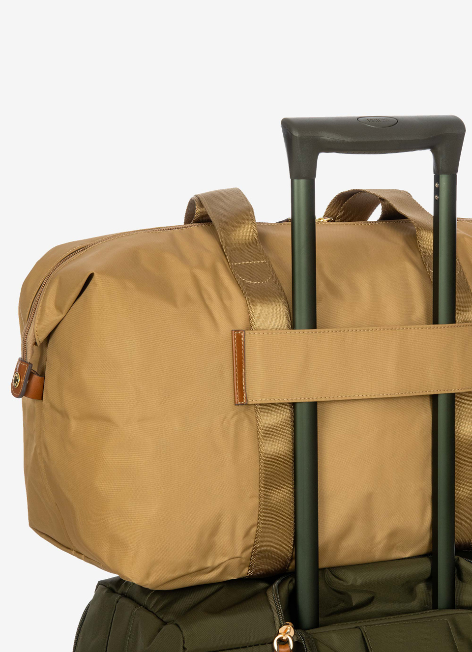 Recycled nylon holdall medio 2in1 foldable - Bric's
