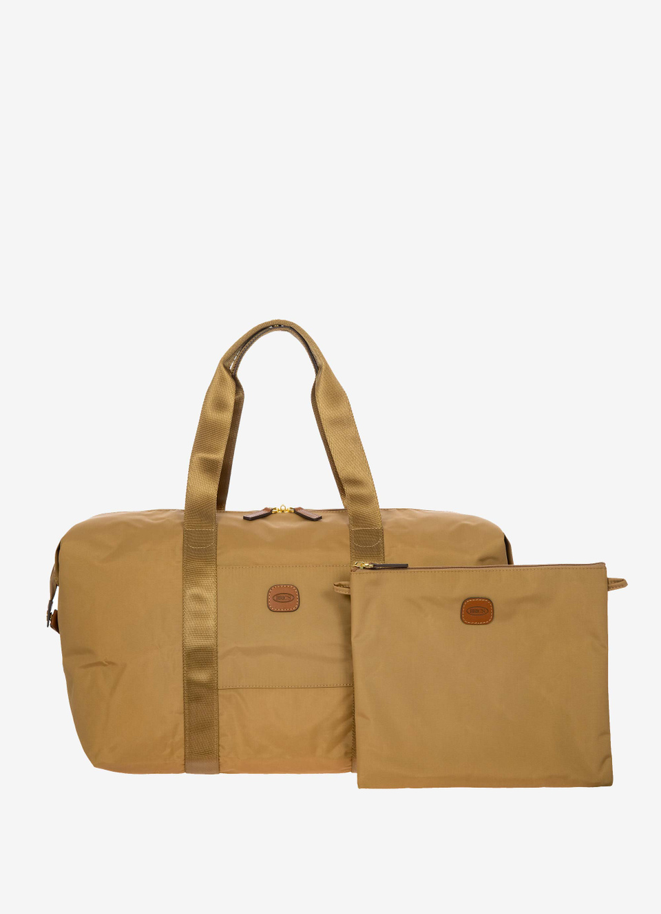 Recycled nylon holdall medio 2in1 foldable - Bric's