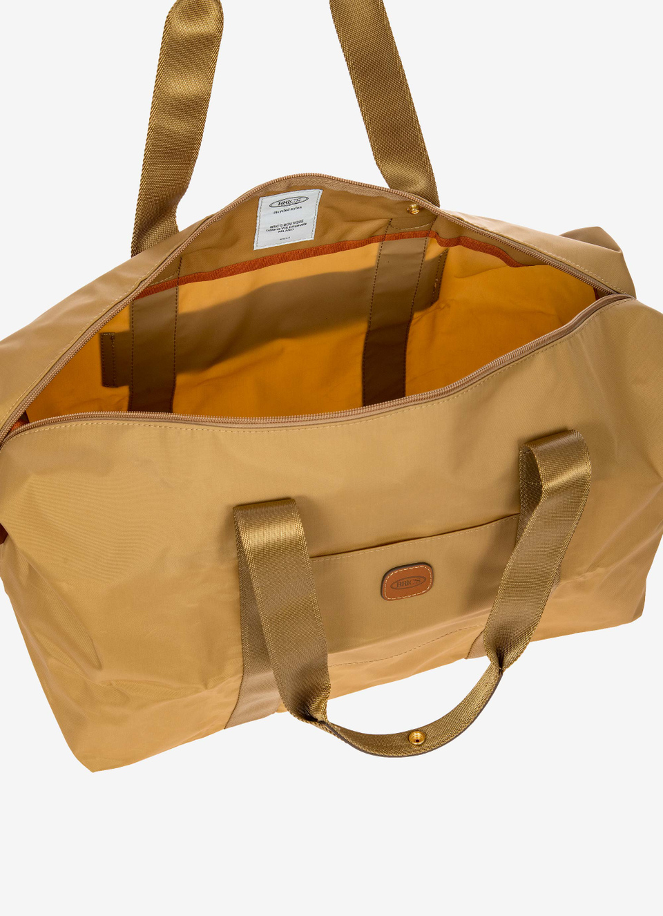 Recycled nylon holdall medio 2in1 foldable - Bric's