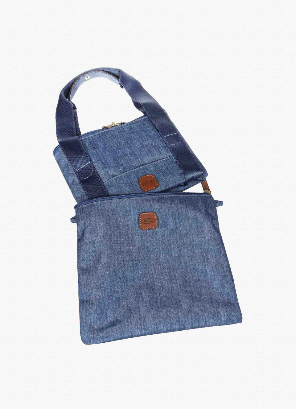 Recycled fabric holdall medio 2in1 foldable - Bric's