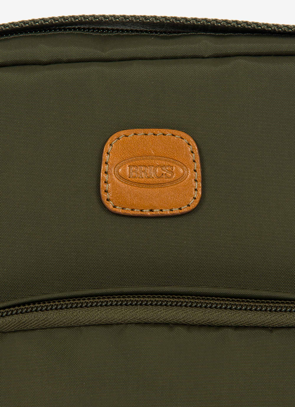 Sacoche à bandoulière en nylon avec détails en cuir Bric's X-Bag - Bric's