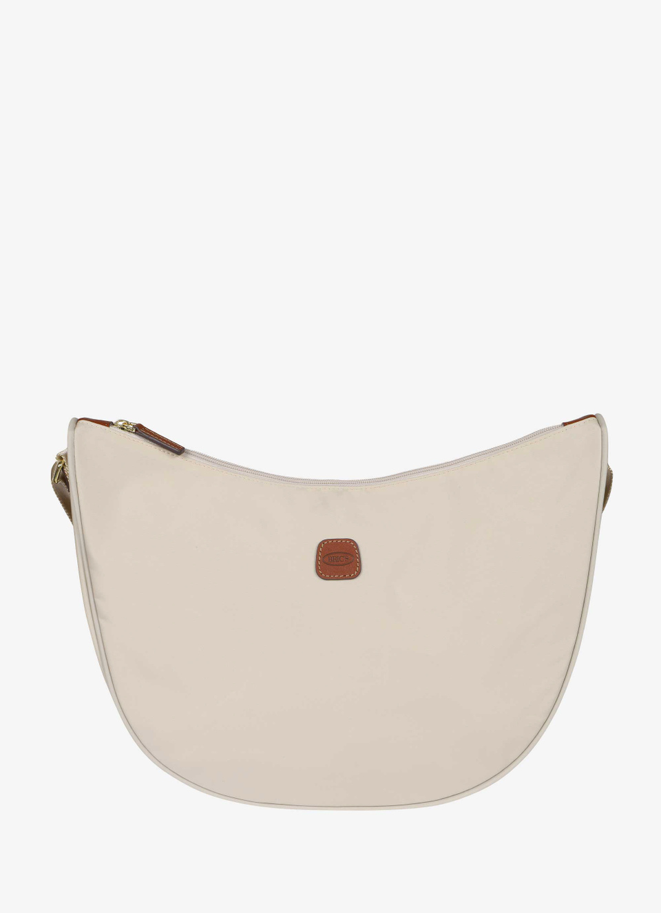 Recycled fabric Halfmoon bag large - Bric's