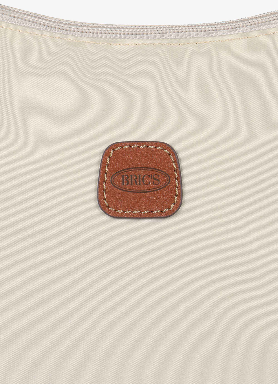 Recycled fabric Halfmoon bag large - Bric's