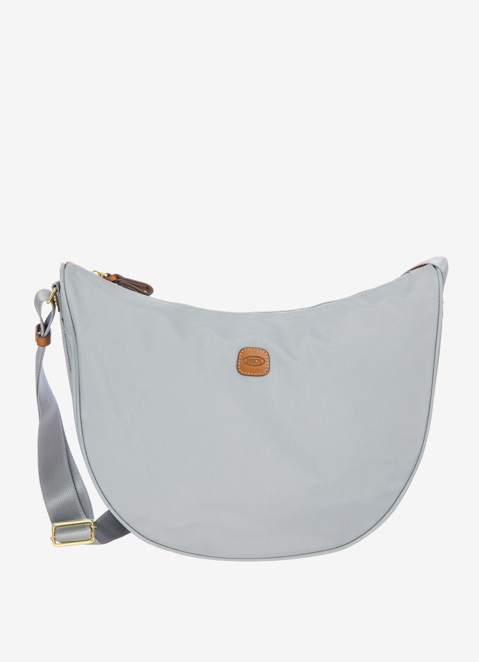 Grand sac bandoulière demi-lune en nylon - Bric's