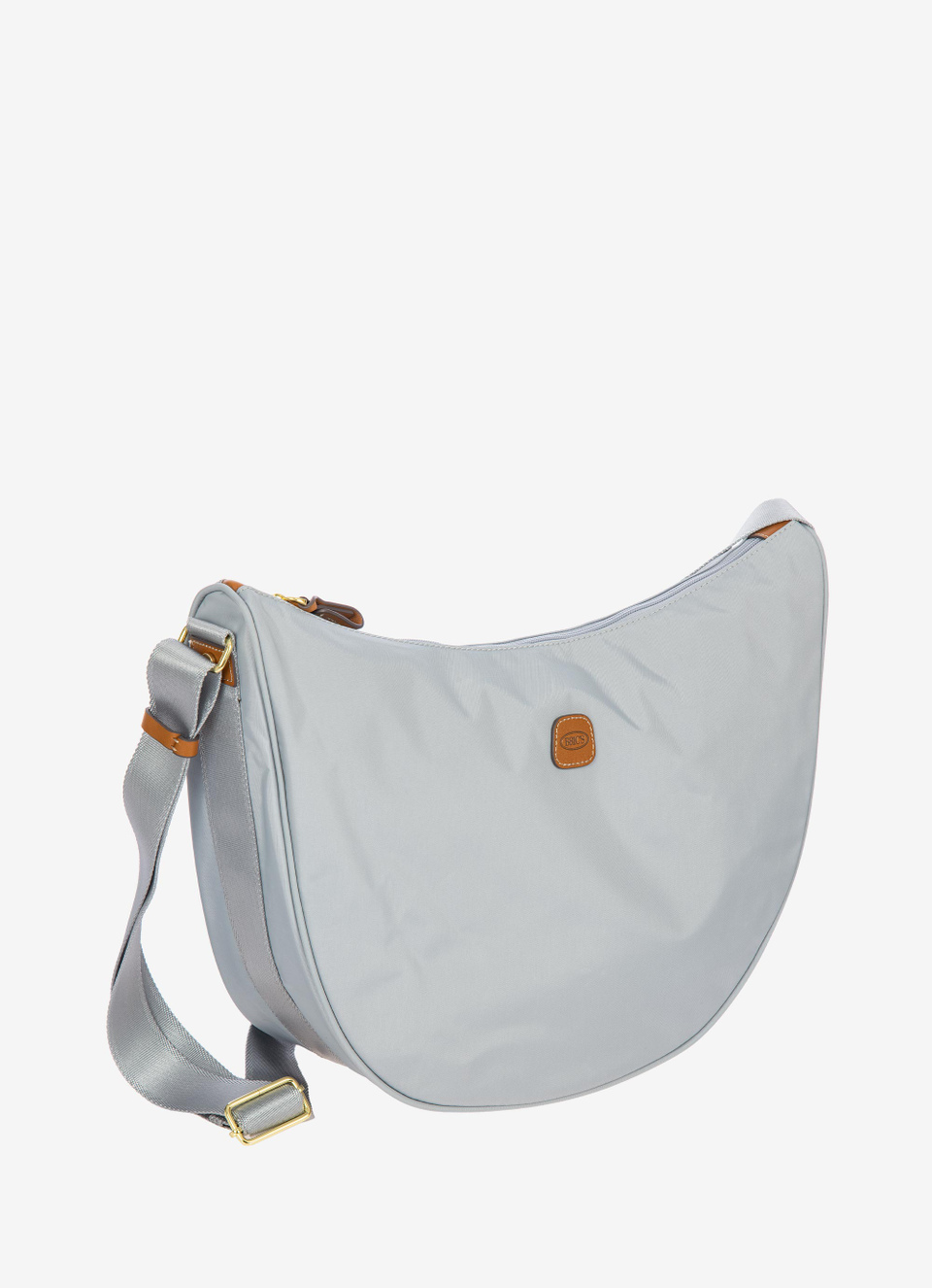Grand sac bandoulière demi-lune en nylon - Bric's