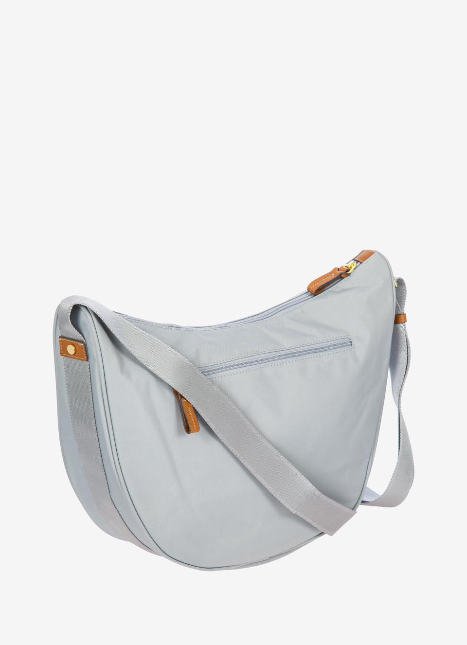 Grand sac bandoulière demi-lune en nylon - Bric's