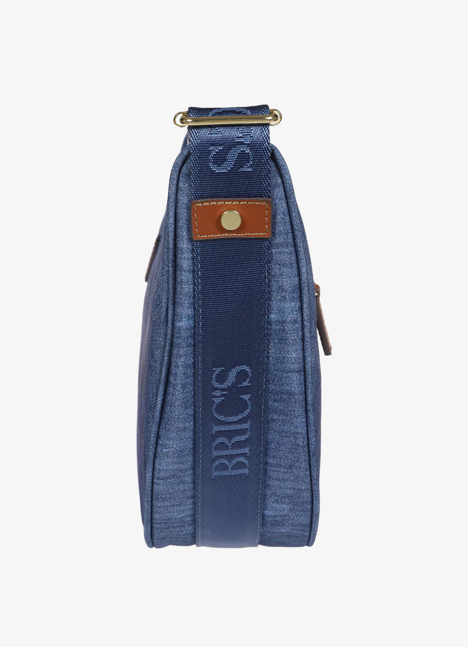 Recycled fabric Halfmoon bag medium - Bric's
