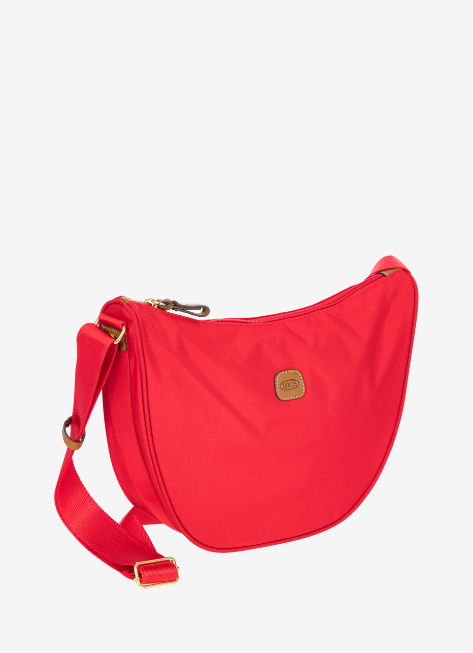 Petit sac à bandoulière demi-lune en nylon - Bric's
