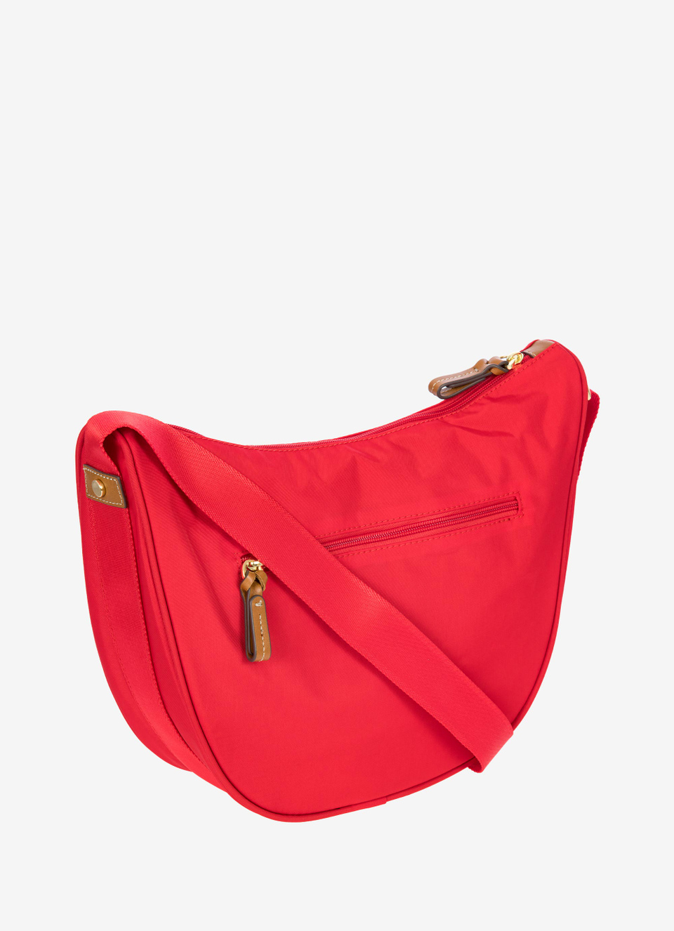 Petit sac à bandoulière demi-lune en nylon - Bric's