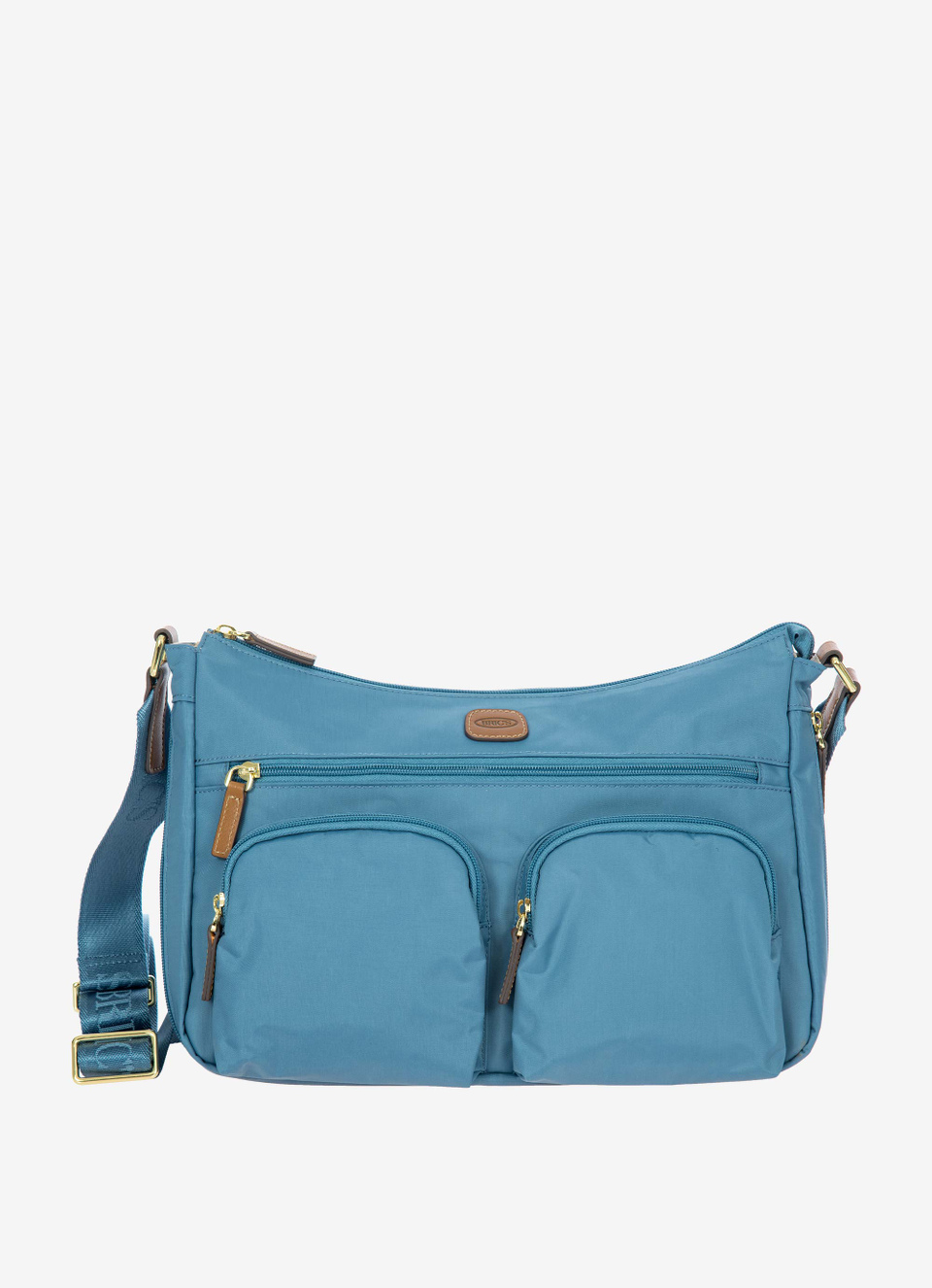 Recycled nylon Expandalble Shoulderbag - Bric's