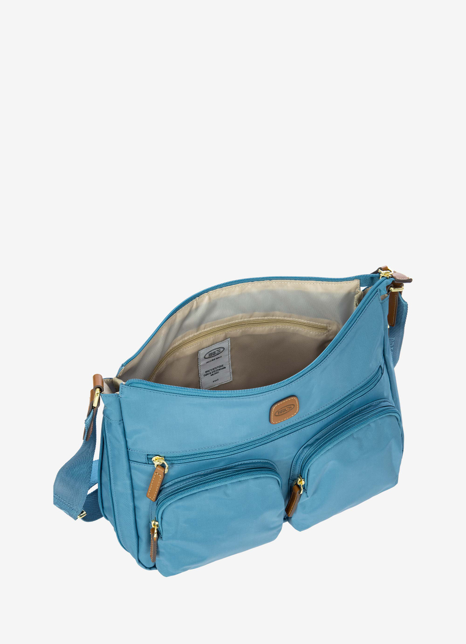 Recycled nylon Expandalble Shoulderbag - Bric's