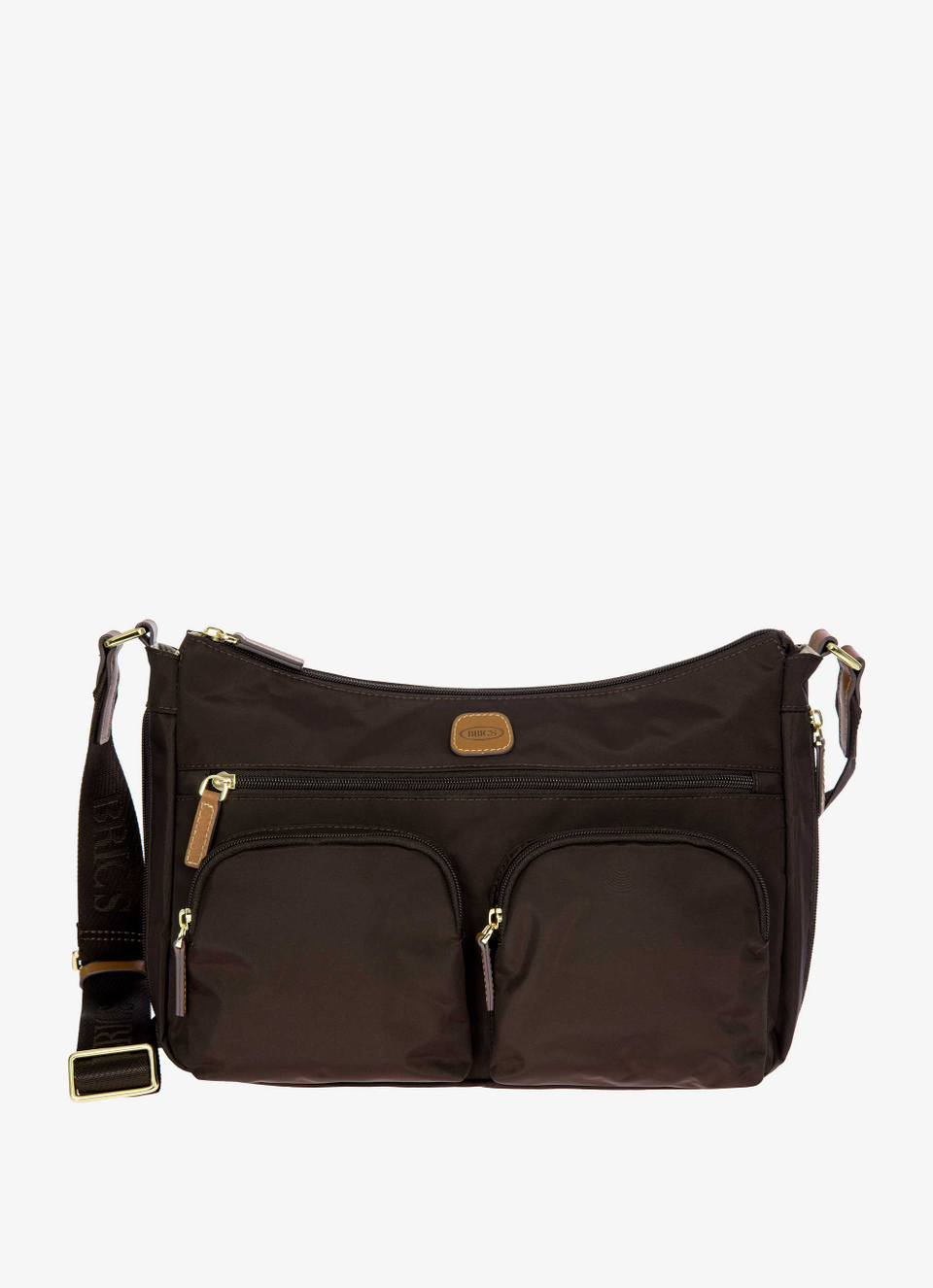 Recycled nylon Expandalble Shoulderbag - Bric's