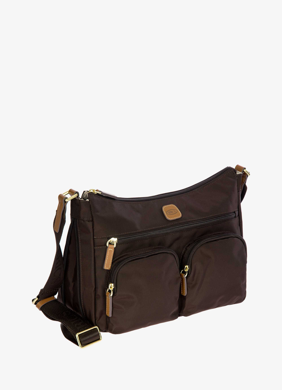 Recycled nylon Expandalble Shoulderbag - Bric's