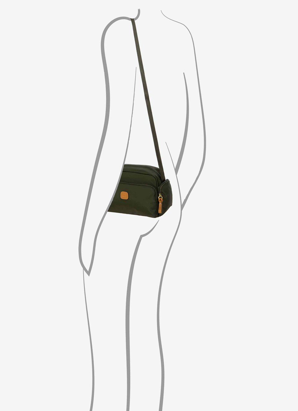 Nylon multipocket shoulderbag - Bric's
