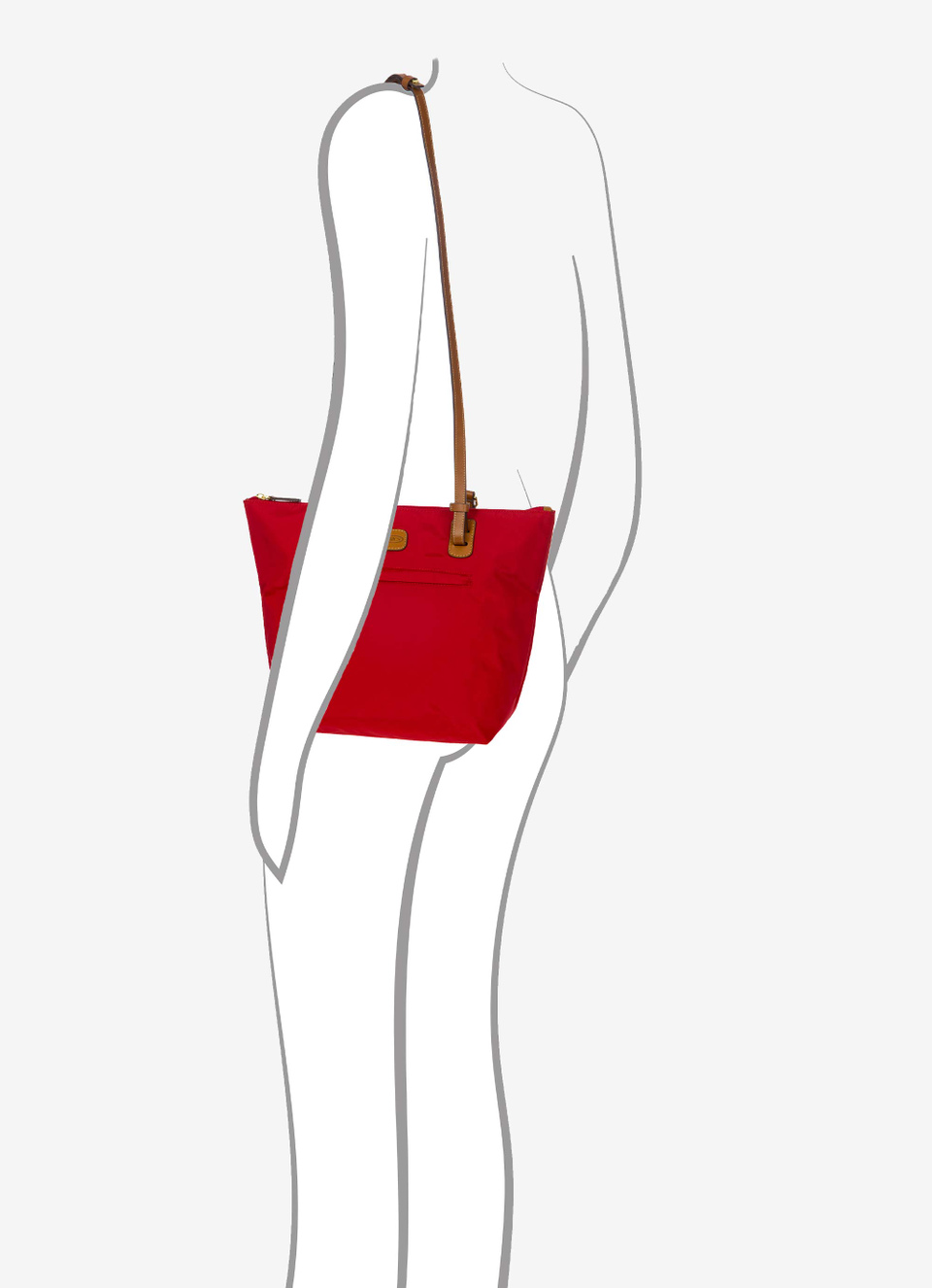 Sac Sportina moyen 2 en 1 en nylon - Bric's