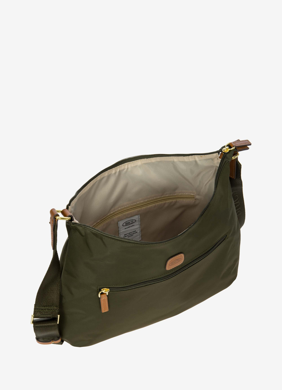 Urban recycled nylon crossbody bag - Bric's