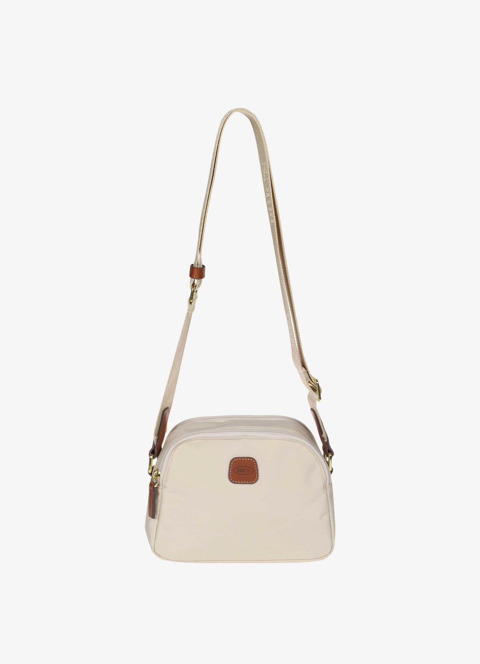 Recycled fabric travel shoulder bag - Bric's